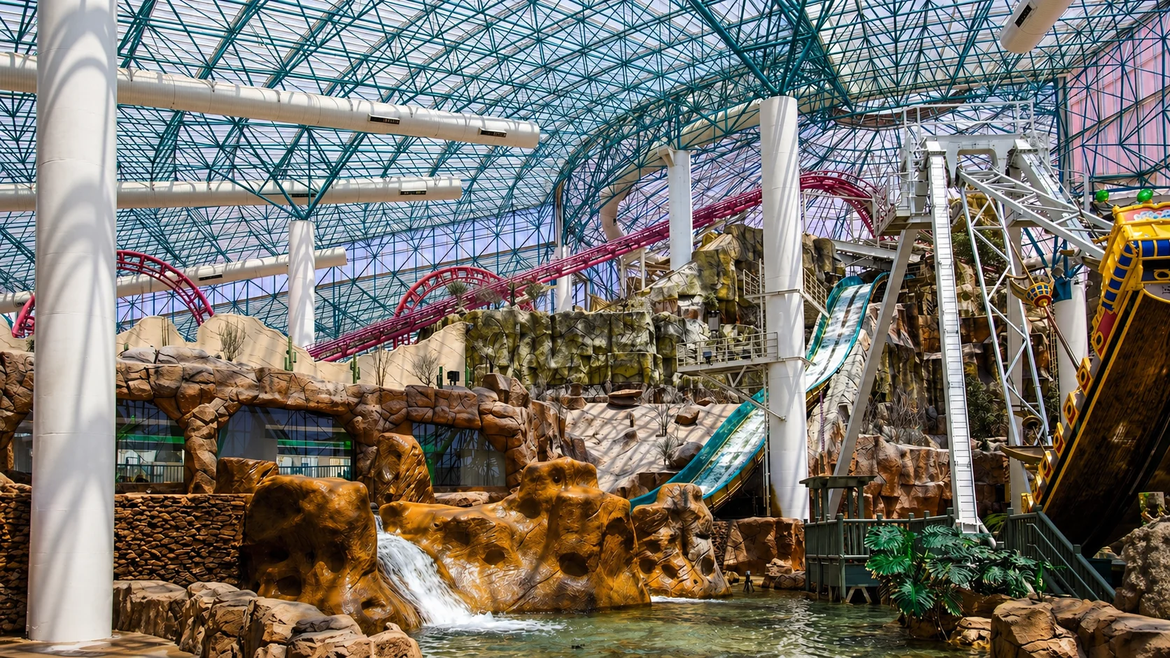 Adventuredome at Circus Circus -- the five-acre indoor theme park in Las Vegas