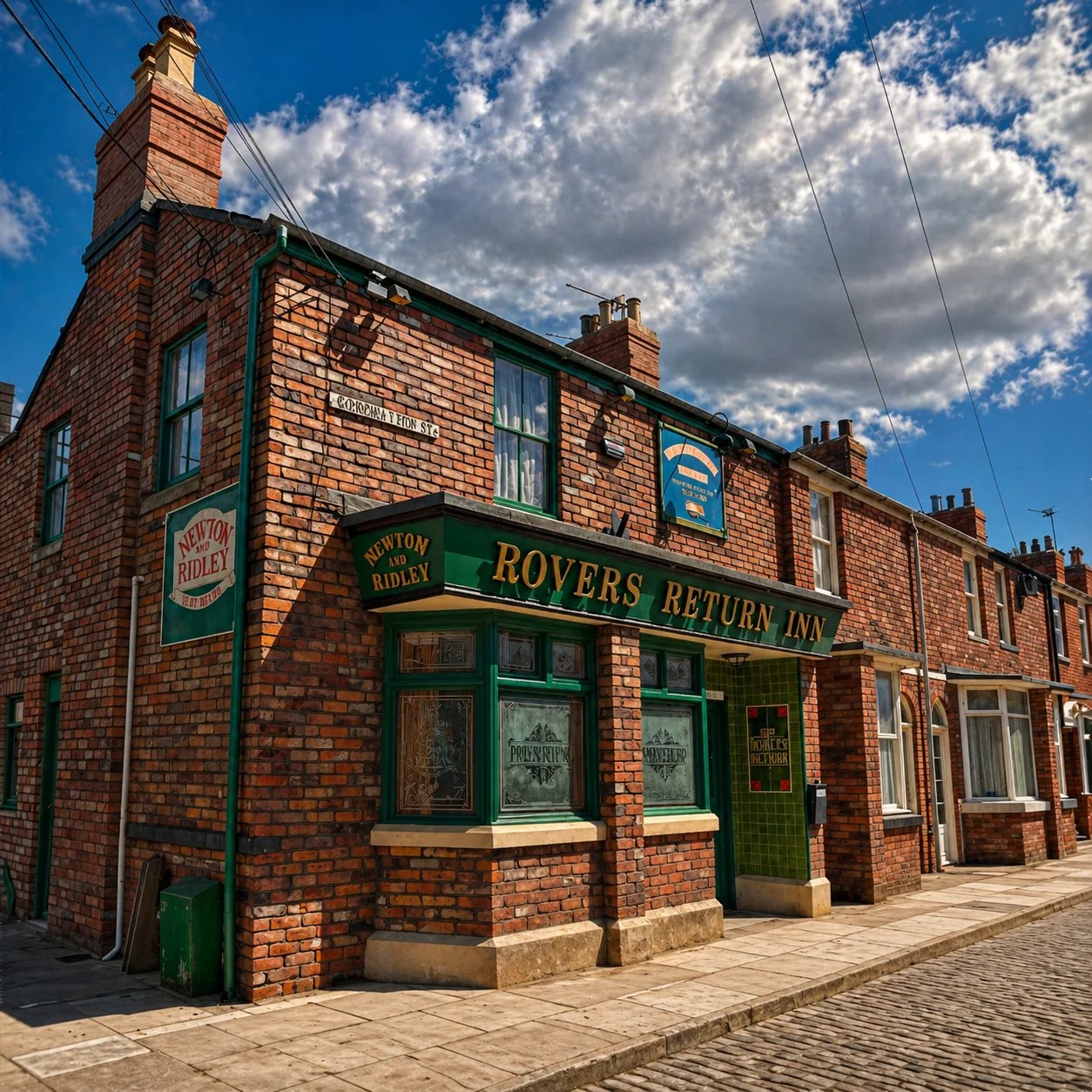 Granada Studio Tours Manchester -- the iconic Coronation Street set