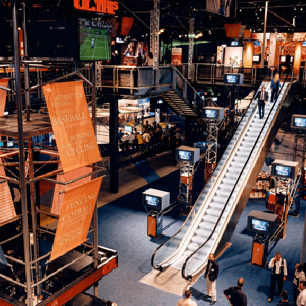 The Olympic Spirit -- an immersive edutainment experience celebrating the Olympic Games
